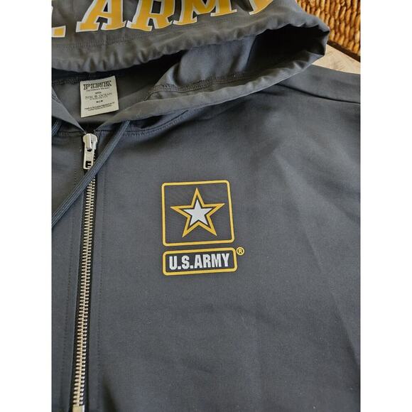 Victoria Secret Pink Army Hood Wind Breaker Jacket Women's Size M Rare Retired - Picture 6 of 10